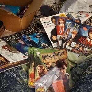 Harry Potter Coloring& Poster Book & Magazine Collection